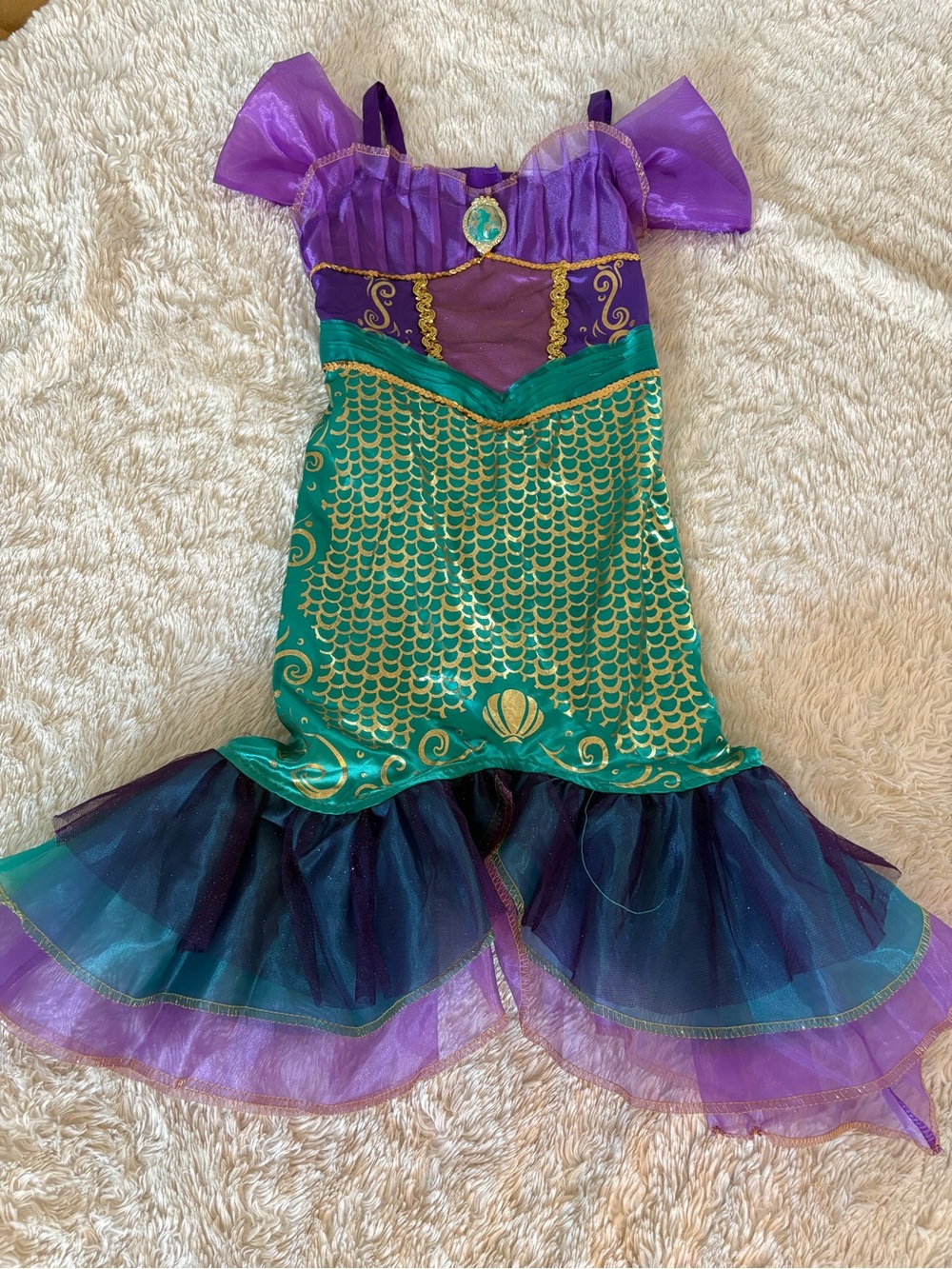Little Mermaid Kids Costume Dress